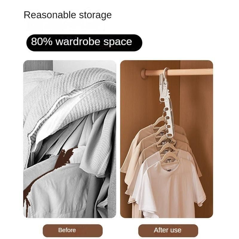 Five-Hole Cloths Drying Rack